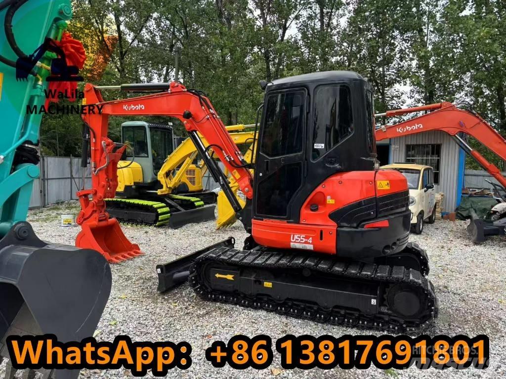 Kubota U 55-4 حفارات صغيرة أقل من 7 طن (حفارات صغيرة)