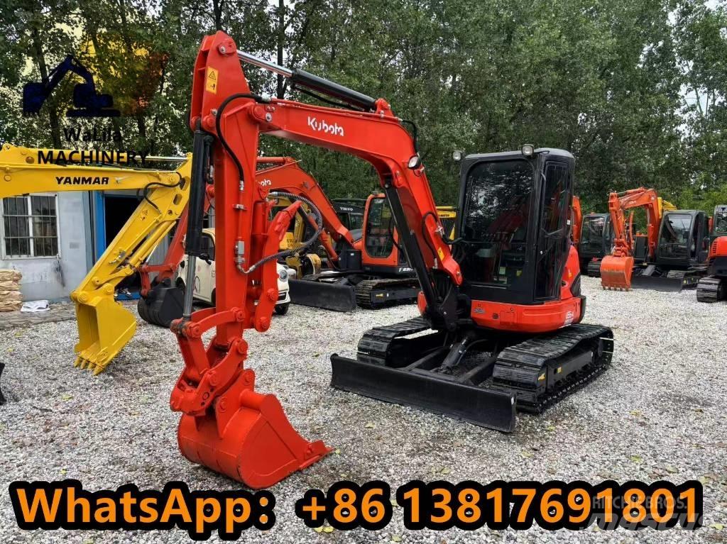 Kubota U 55-4 حفارات صغيرة أقل من 7 طن (حفارات صغيرة)