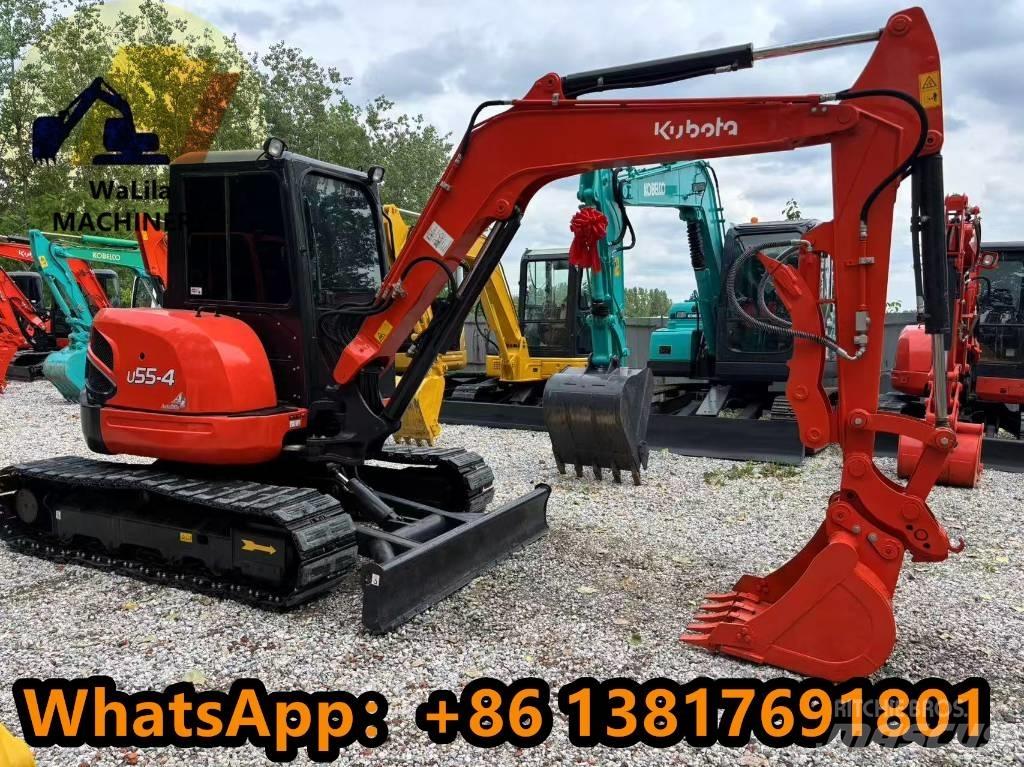 Kubota U 55-4 حفارات صغيرة أقل من 7 طن (حفارات صغيرة)
