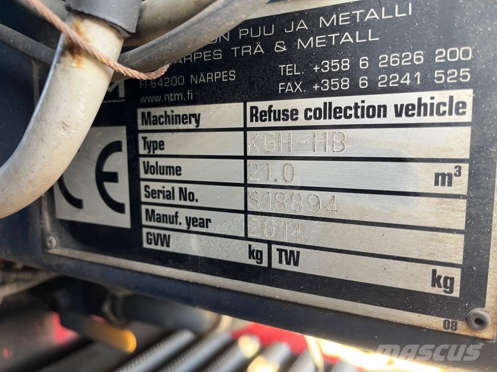 Scania P 320 شاحنات المخلفات