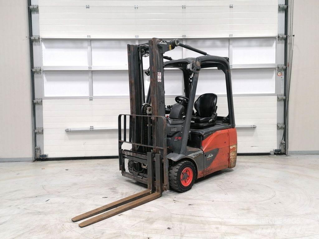 Linde E16C-02 شاحنات ذات رافعات شوكية تعمل بالكهرباء