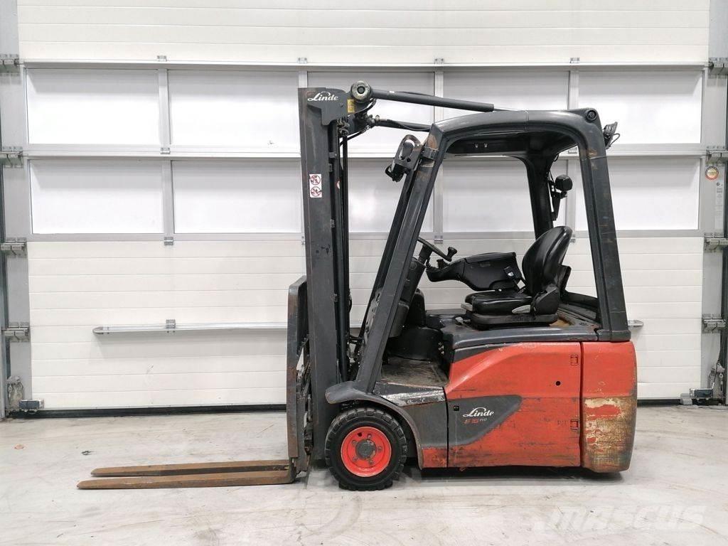 Linde E16C-02 شاحنات ذات رافعات شوكية تعمل بالكهرباء