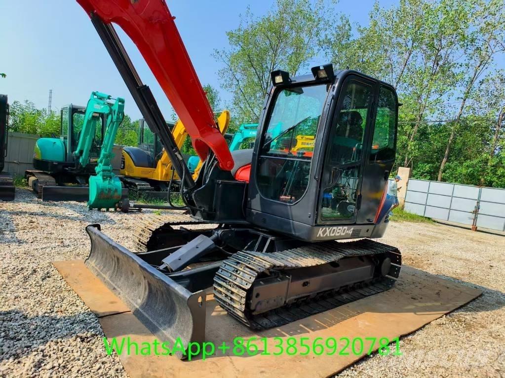 Kubota KX 080 حفارات صغيرة أقل من 7 طن (حفارات صغيرة)