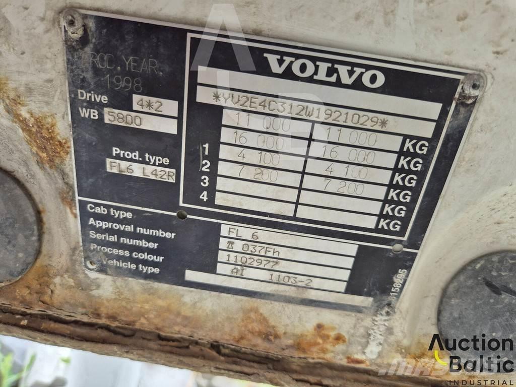 Volvo FL6 شاحنات مسطحة/مفصلية الجوانب