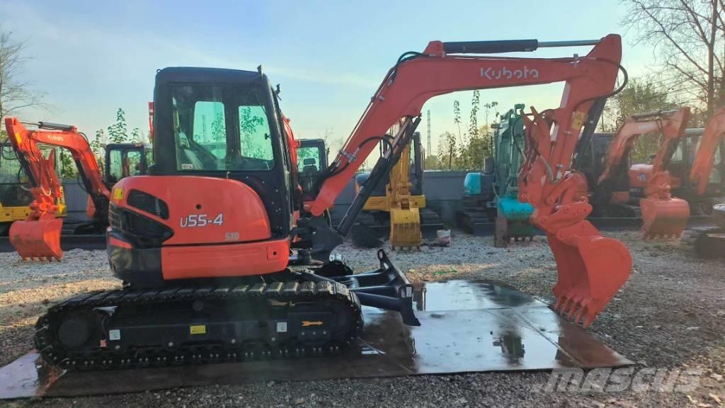 Kubota U 55-4 حفارات صغيرة أقل من 7 طن (حفارات صغيرة)