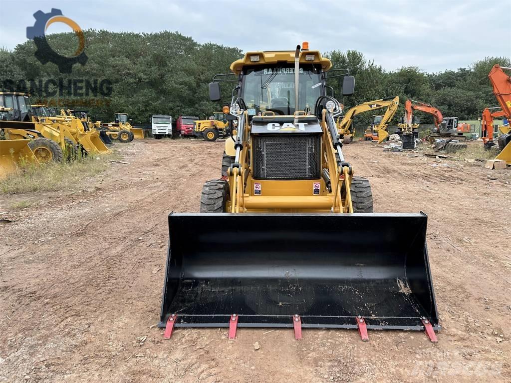CAT 420 F لوادر ذات جرافات عكسية