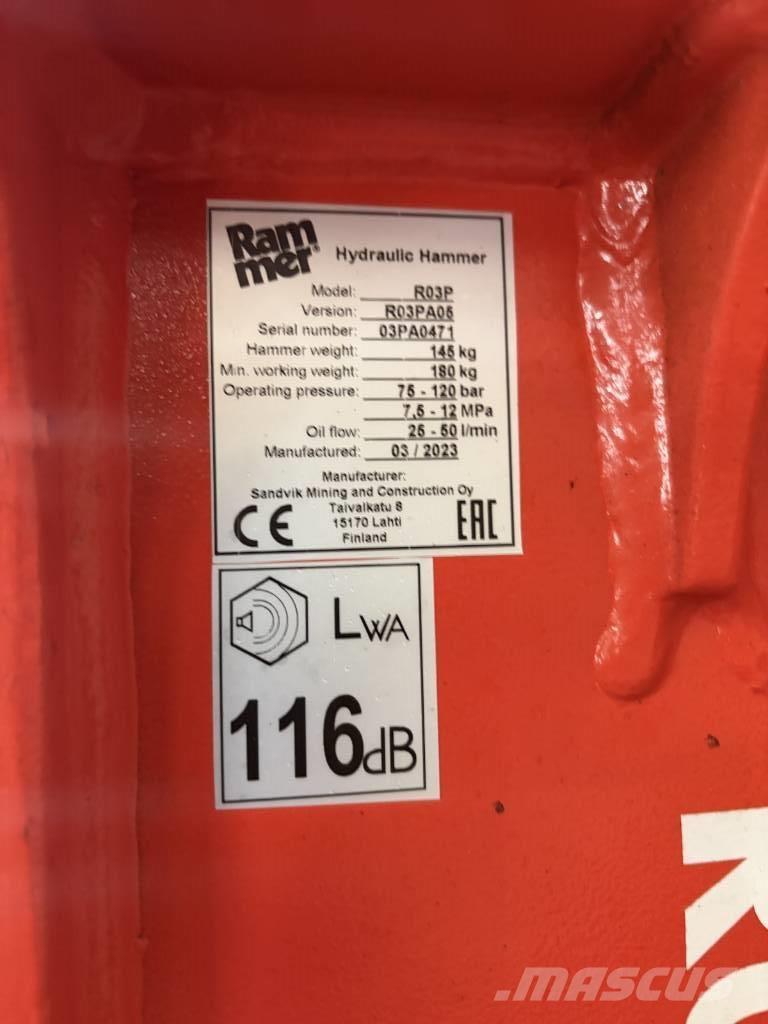 Rammer R03P مطارق / كسارات