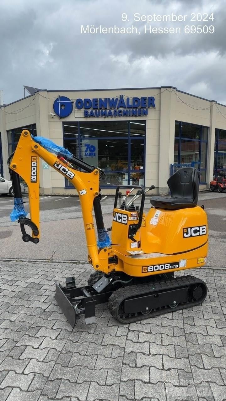 JCB 8008CTS حفارات صغيرة أقل من 7 طن (حفارات صغيرة)