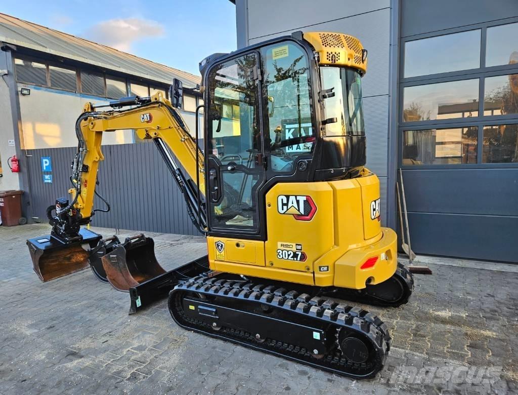 CAT 302.7 CR حفارات صغيرة أقل من 7 طن (حفارات صغيرة)