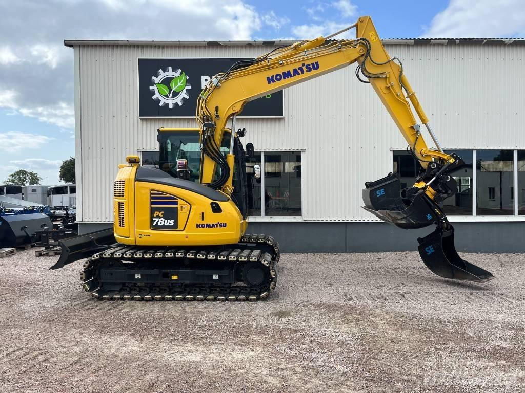 Komatsu PC78US-11E0 حفارات وسط 7 طن - 12 طن