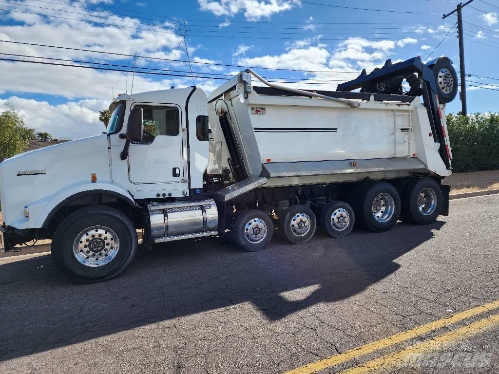 Kenworth T 800 W شاحنات قلابة