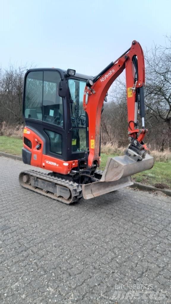 Kubota KX019-4 حفارات صغيرة أقل من 7 طن (حفارات صغيرة)