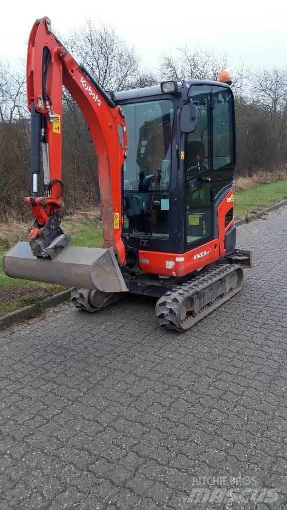 Kubota KX019-4 حفارات صغيرة أقل من 7 طن (حفارات صغيرة)