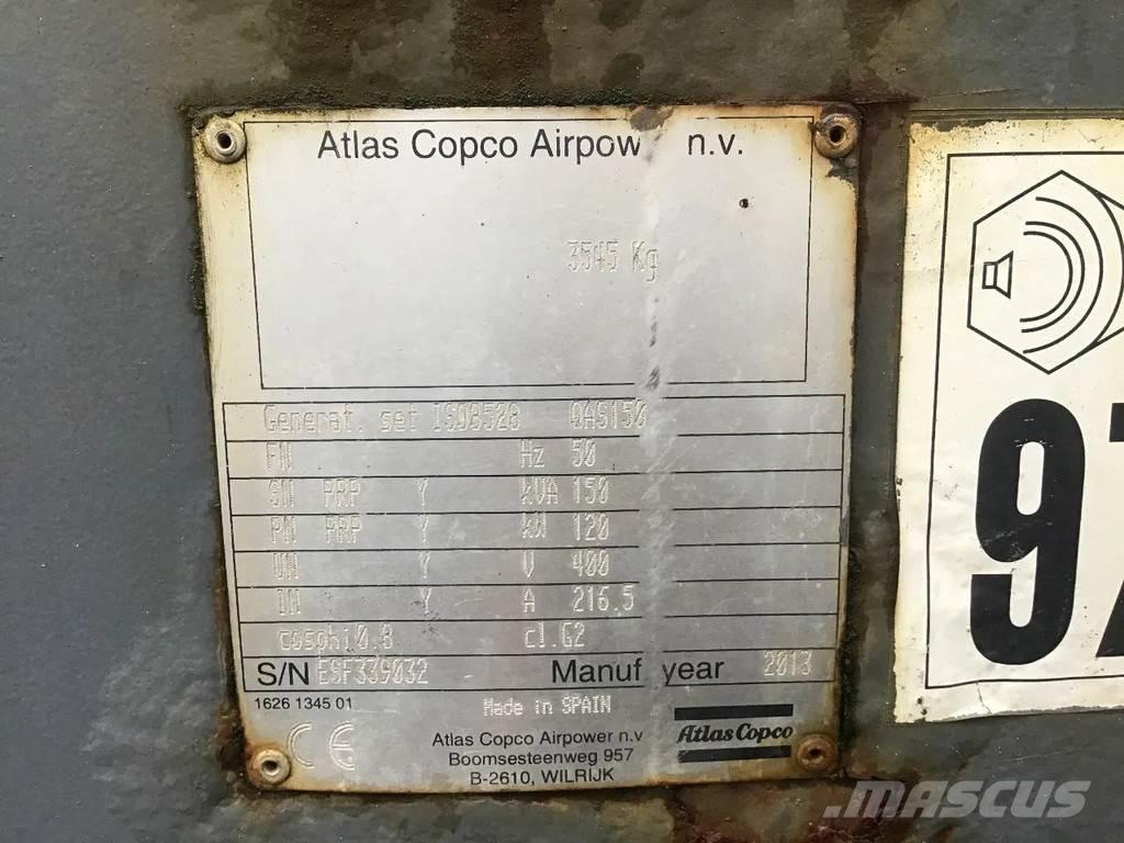 Atlas Copco QAS 150 مولدات أخرى