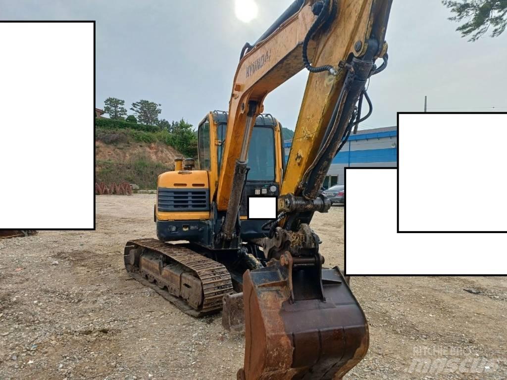 Hyundai Robex 55 حفارات صغيرة أقل من 7 طن (حفارات صغيرة)