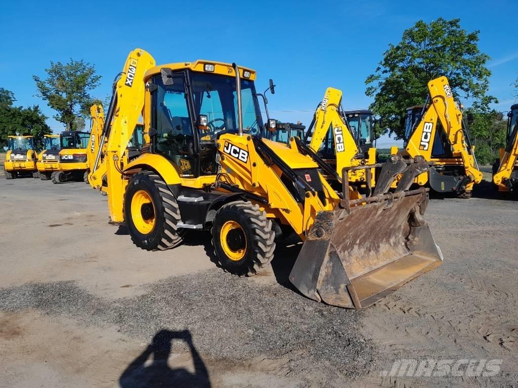 JCB 3 CX لوادر ذات جرافات عكسية