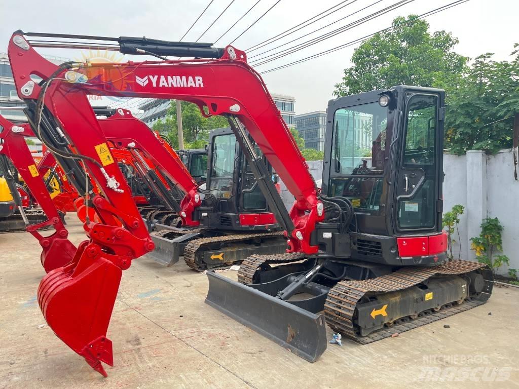 Yanmar Vio 55-6B حفارات صغيرة أقل من 7 طن (حفارات صغيرة)