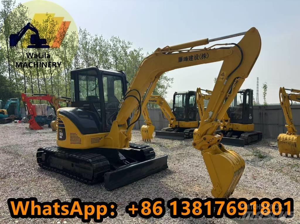 Komatsu PC 50 MR حفارات صغيرة أقل من 7 طن (حفارات صغيرة)