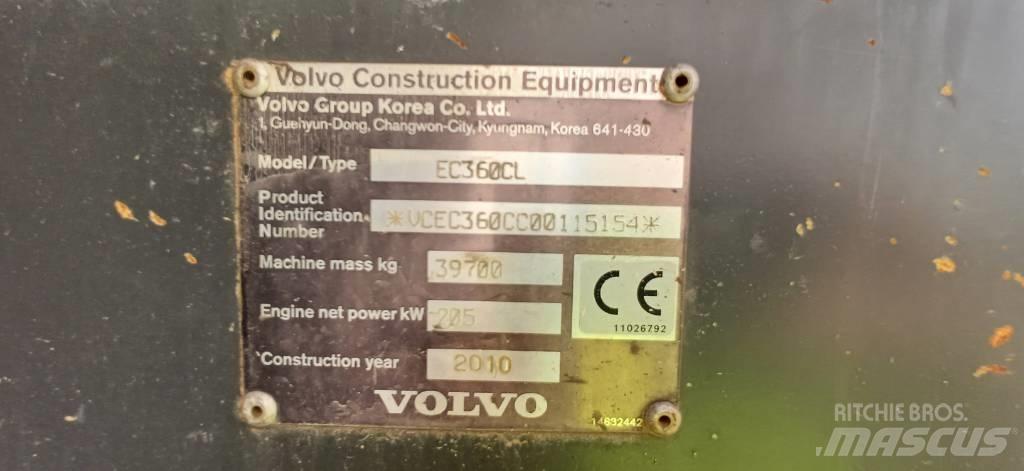 Volvo EC 360 C L حفارات زحافة