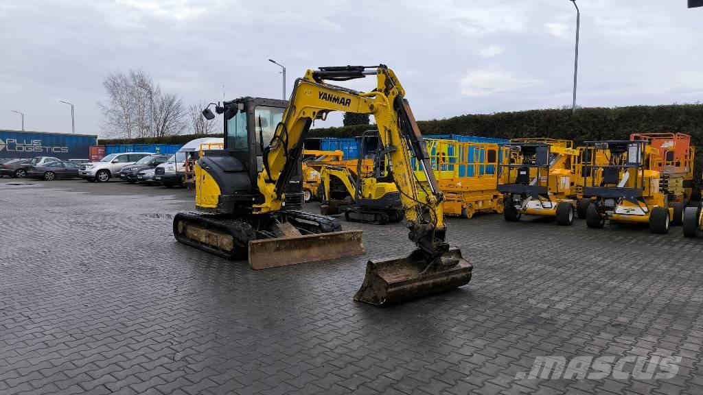 Yanmar Vio 50-6A حفارات صغيرة أقل من 7 طن (حفارات صغيرة)