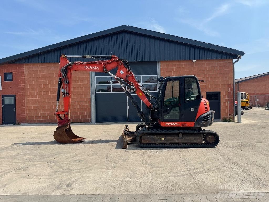 Kubota KX 080-4 حفارات وسط 7 طن - 12 طن