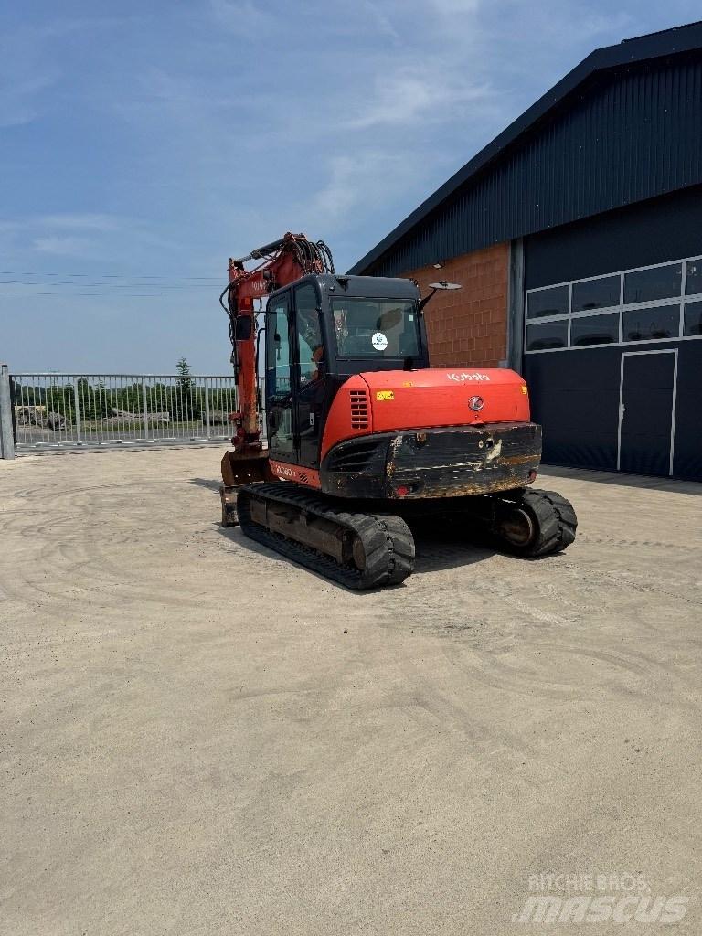 Kubota KX 080-4 حفارات وسط 7 طن - 12 طن