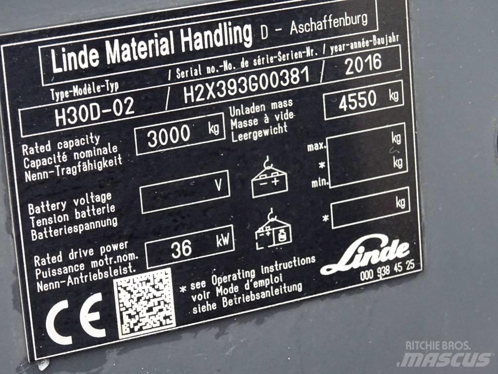 Linde H30D-02 شاحنات الديزل