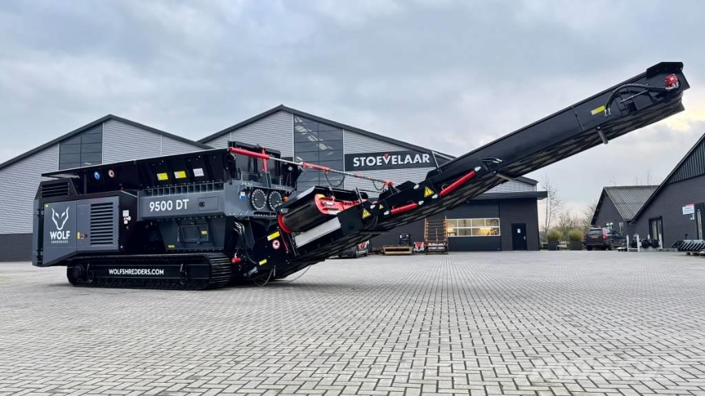 Wolf 9500 DT آلات تمزيق المخلفات