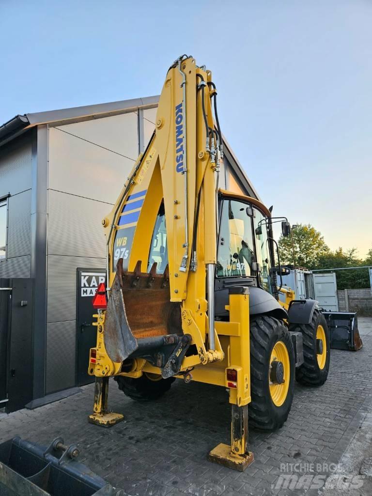 Komatsu WB 97 S-8 لوادر ذات جرافات عكسية