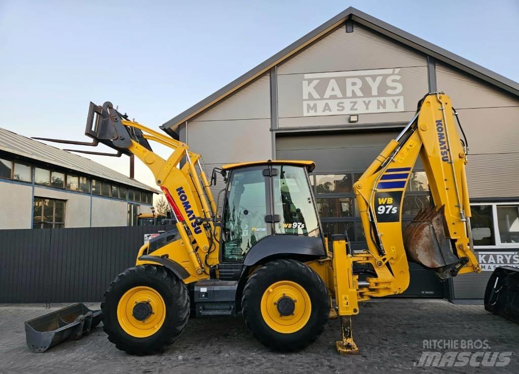 Komatsu WB 97 S-8 لوادر ذات جرافات عكسية