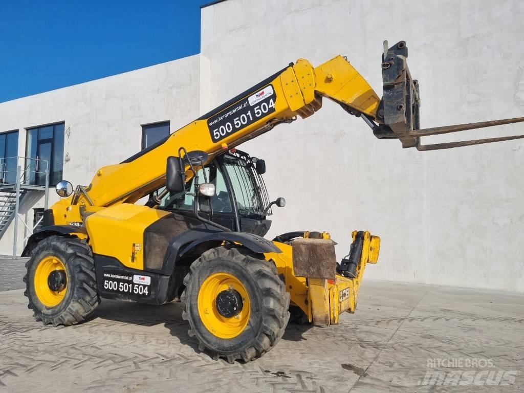 JCB 535-125 Hiviz مناولات متداخلة