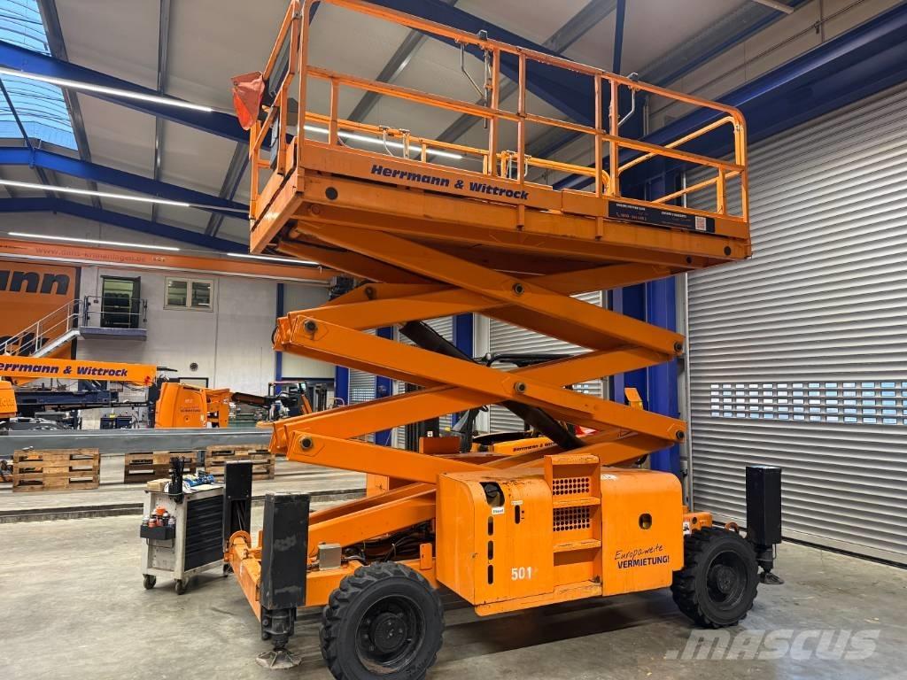 Haulotte H 12 SX رافعات مقصية الشكل