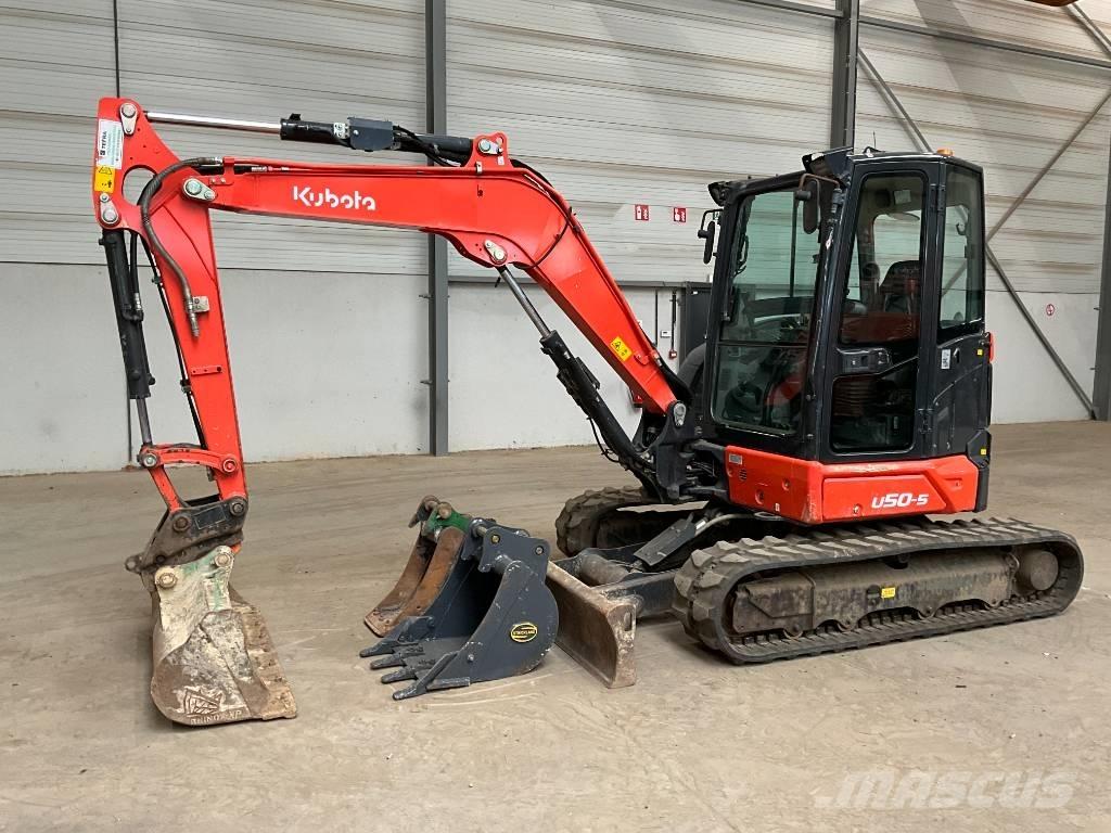 Kubota U 50-5 حفارات صغيرة أقل من 7 طن (حفارات صغيرة)