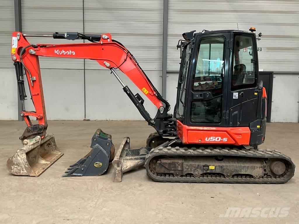 Kubota U 50-5 حفارات صغيرة أقل من 7 طن (حفارات صغيرة)