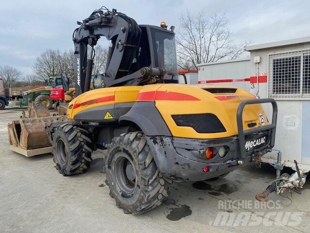 Mecalac 12 M TX حفارات بعجل