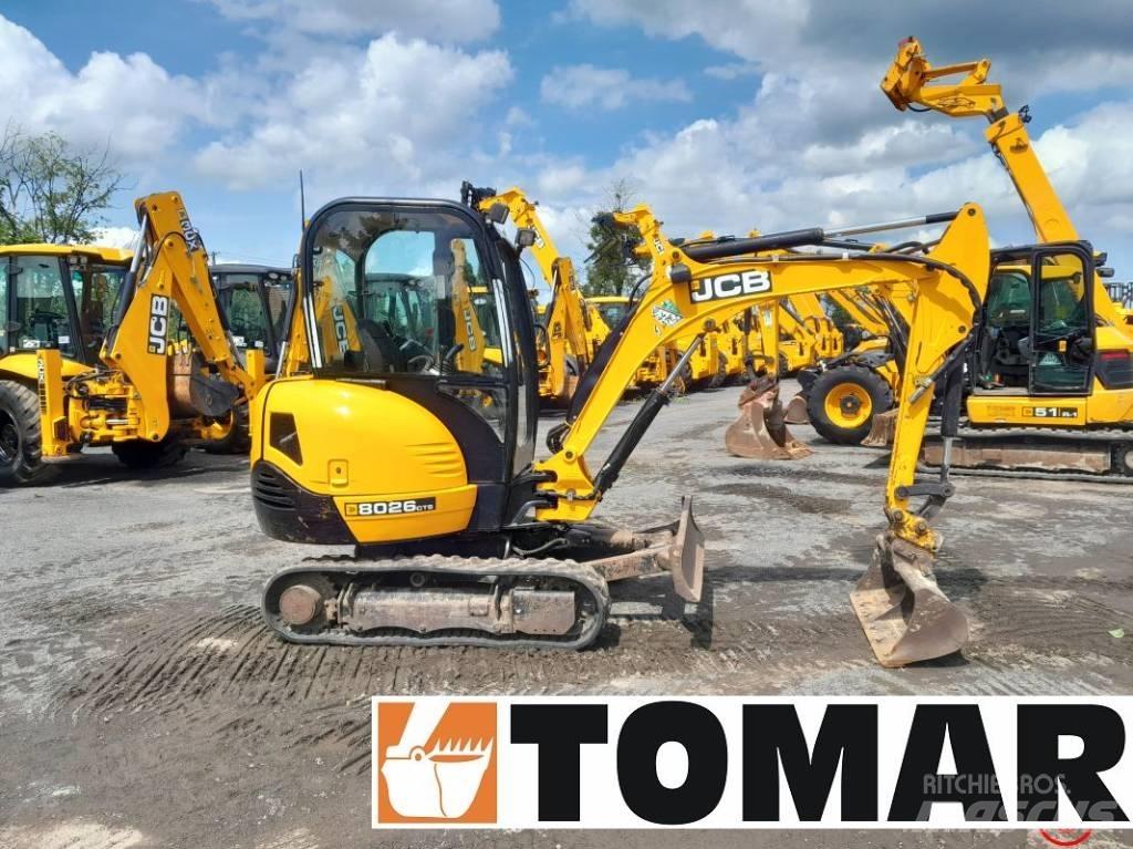 JCB 8026 CTS حفارات صغيرة أقل من 7 طن (حفارات صغيرة)
