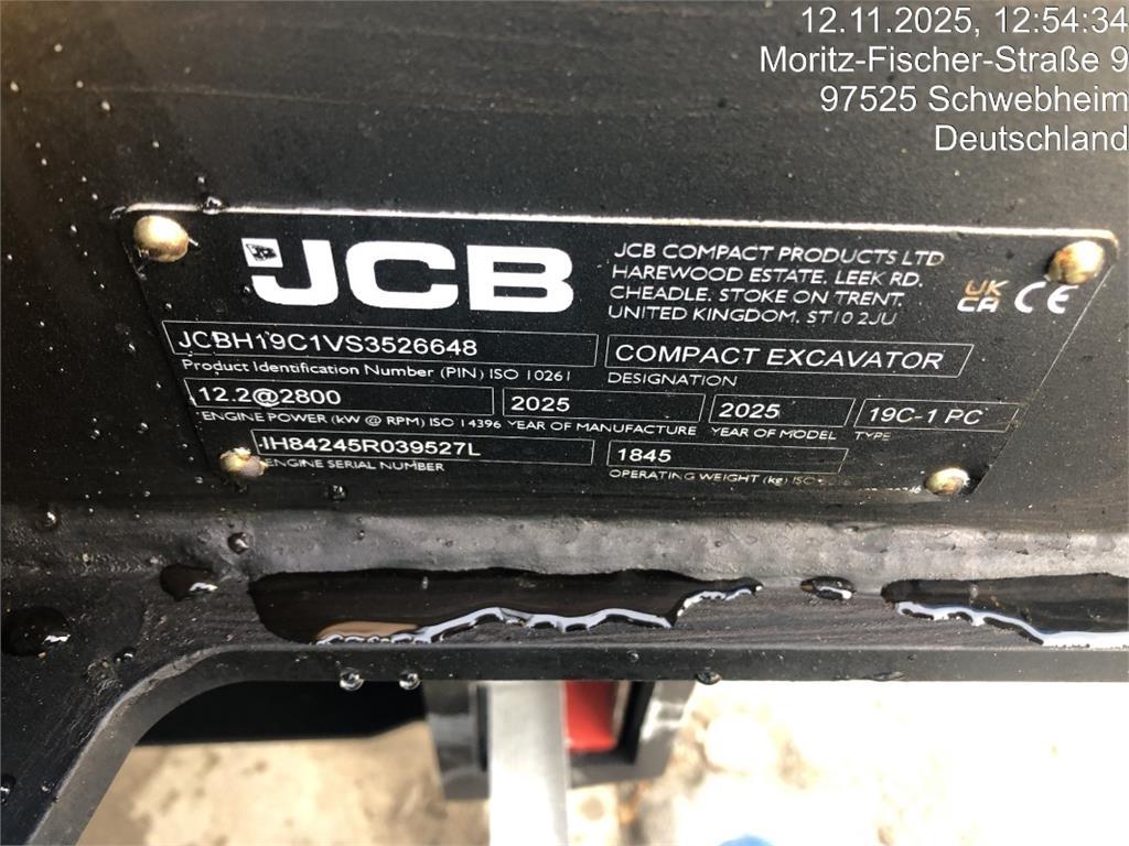 JCB 19C-1 حفارات صغيرة أقل من 7 طن (حفارات صغيرة)