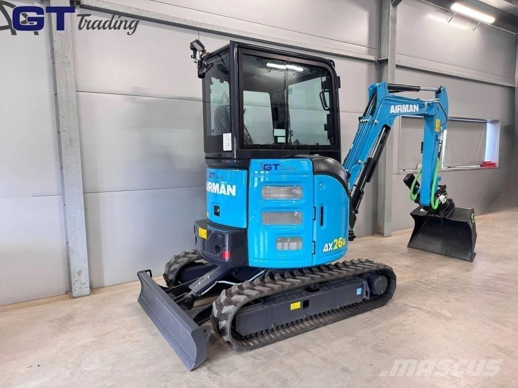 Airman AX 26 U-6 حفارات صغيرة أقل من 7 طن (حفارات صغيرة)