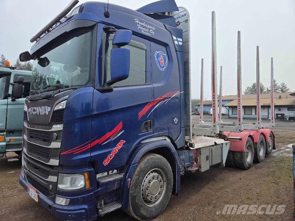 Scania R730 شاحنات أشجار