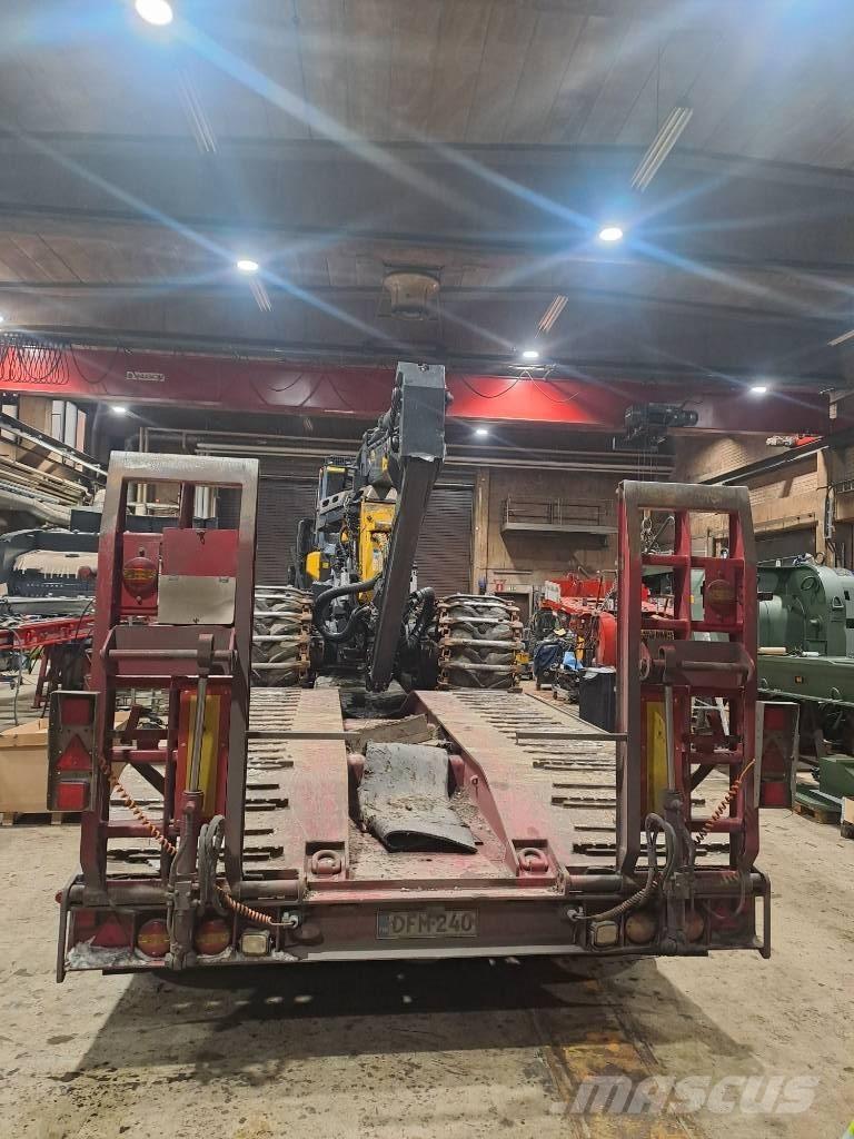 Siimet T646-7 نصف مقطورة مسطحة منخفضة