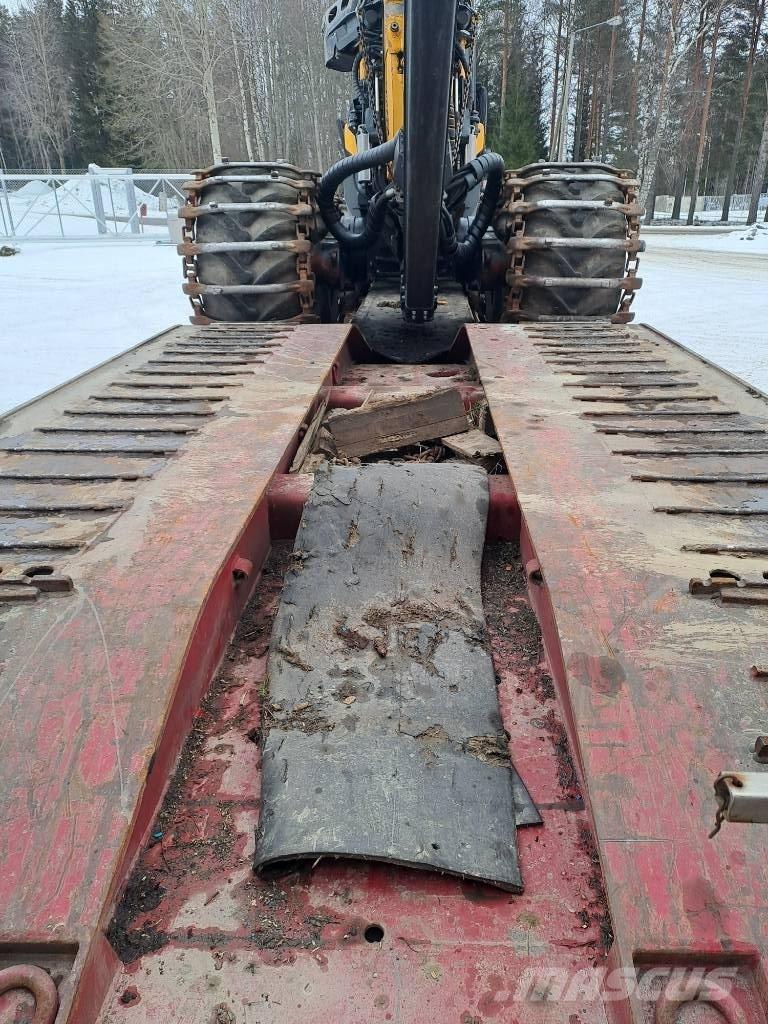 Siimet T646-7 نصف مقطورة مسطحة منخفضة