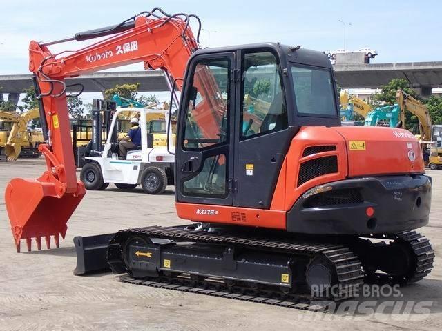 Kubota kx175 حفارات وسط 7 طن - 12 طن