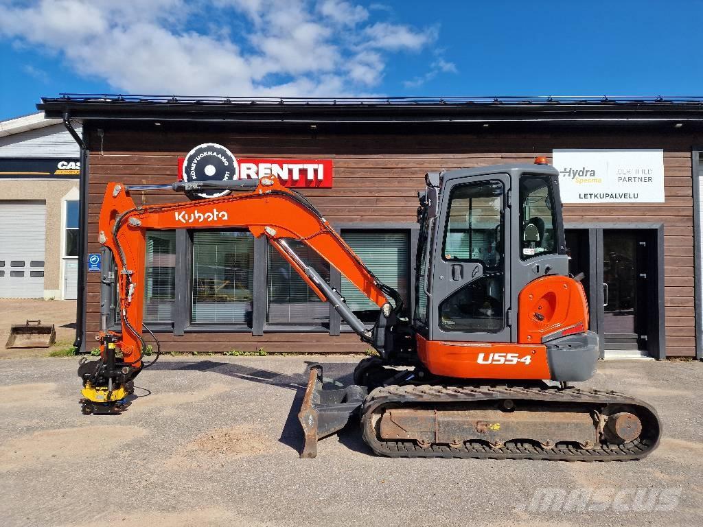 Kubota U 55-4 حفارات صغيرة أقل من 7 طن (حفارات صغيرة)