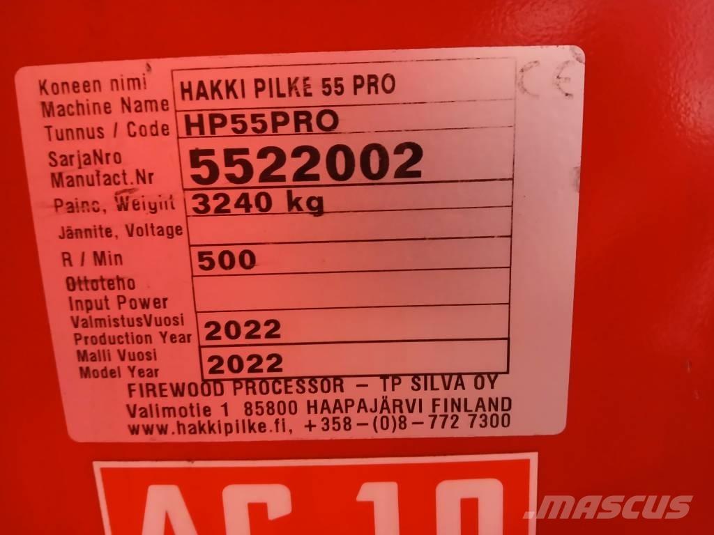 Hakki Pilke 55 Pro قطاعات وقسامات خشب