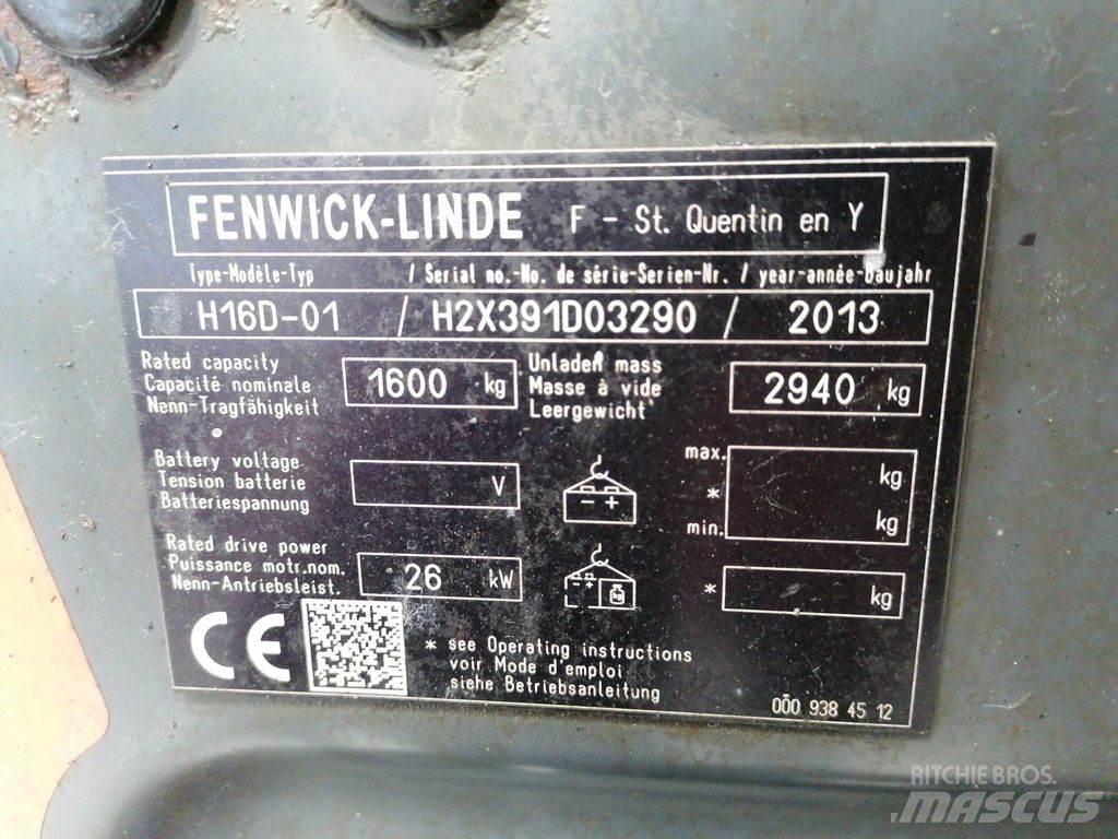 Linde H16D-01 شاحنات الديزل