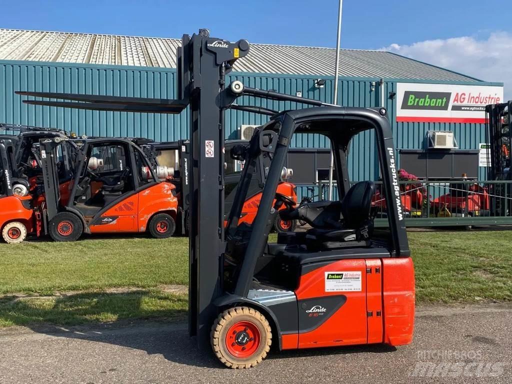 Linde E16C-02 شاحنات ذات رافعات شوكية تعمل بالكهرباء