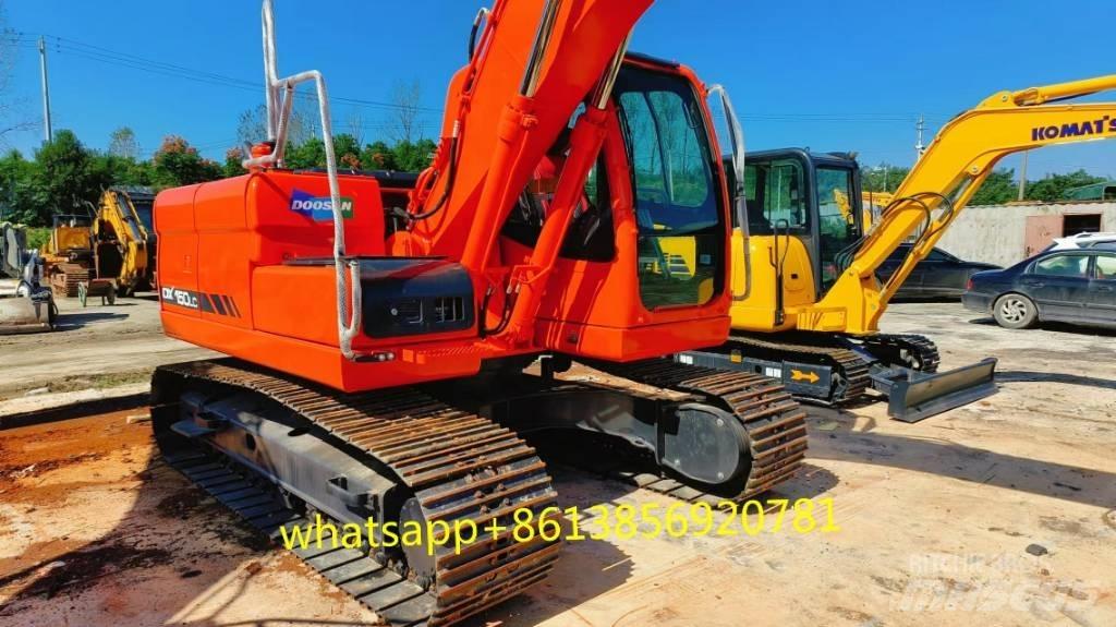 Doosan DX150 حفارات وسط 7 طن - 12 طن