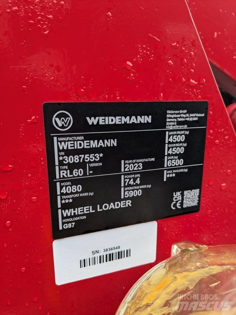 Weidemann 4080 لوادر بعجل