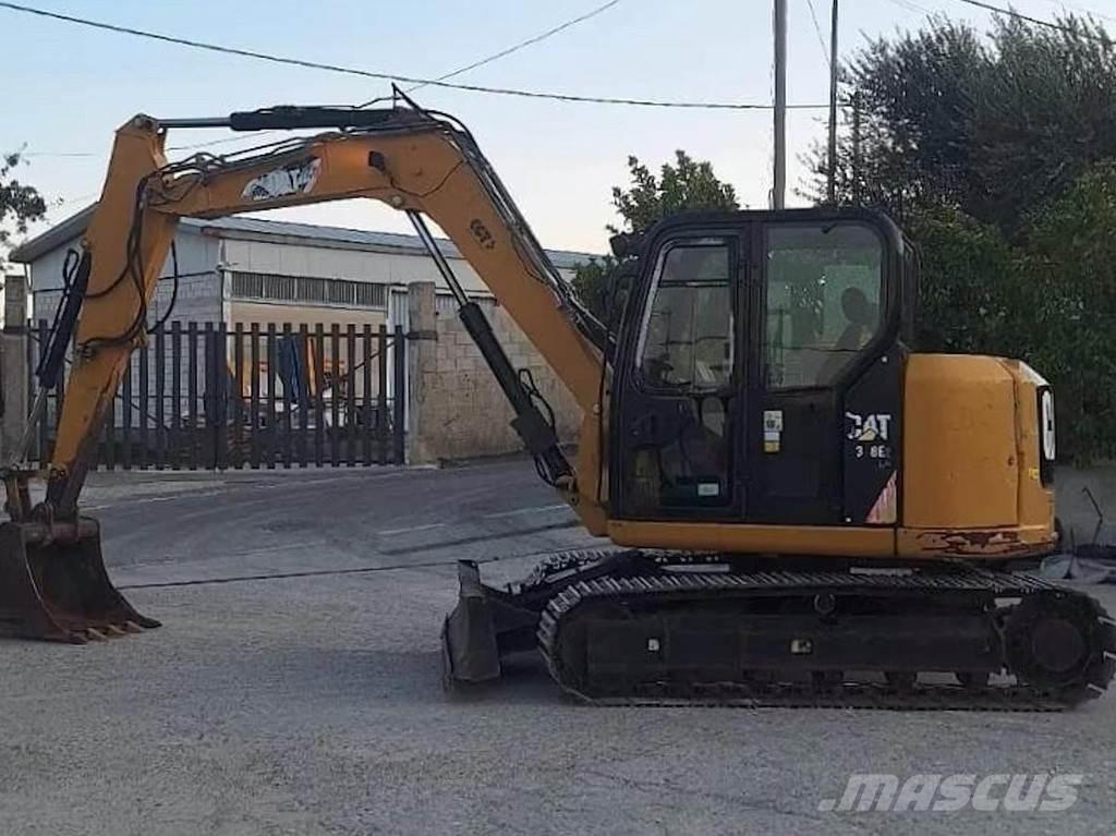 CAT 308E حفارات وسط 7 طن - 12 طن