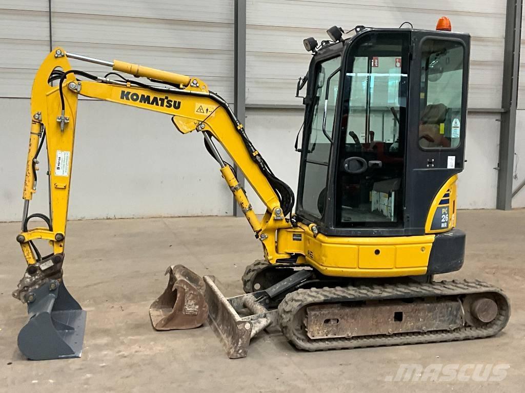 Komatsu PC 26 MR-3 حفارات صغيرة أقل من 7 طن (حفارات صغيرة)